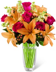 The  Luxe Looks  Bouquet by Vera Wang from Clifford's where roses are our specialty